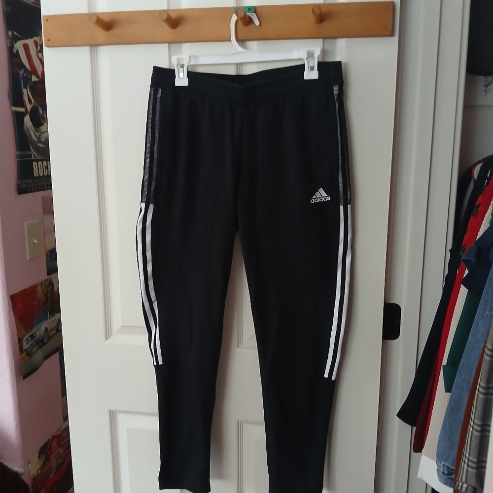 NWOT Adidas Fleece-Lined Track Pants
